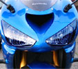 Click for more information on Motorcycle headlight covers / protection kits
