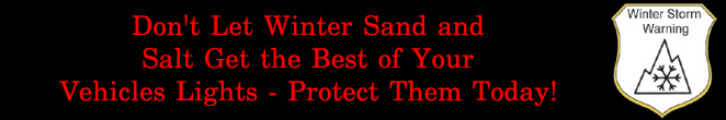 Protect Your Lights from Sand and Salt!