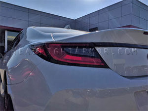 Smoke Tail Light Tint Overlay Vinyl For 2022-2025 BRZ GR86 C Ppf Rear Reflector