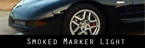 97-04 Chevrolet Corvette Smoked Front Marker Kit