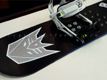 Hexis 3D Carbon Fiber Wrapped Snowboard