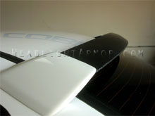 Subaru STI Wing Wrapped in 3D Carbon Fiber Wrap