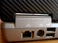 Hexis 3D Carbon Fiber Wrapped Dell Laptop