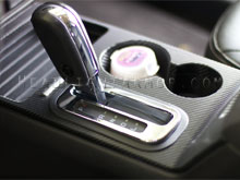 Hexis 3D Carbon Fiber Wrapped Ford Edge Center Console