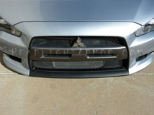Wrapped Mitsubishi EVO X MR Grill Surround
