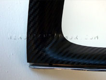 Wrapped Mitsubishi EVO X MR Grill Surround