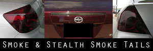 Scion tC Smoked Taillight, Mirror Light, and Third Brake Light Protection Kits