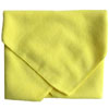 Yellow Microfiber Looped Detail Towels